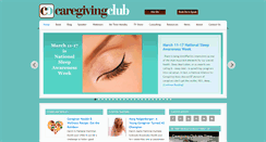 Desktop Screenshot of caregivingclub.com